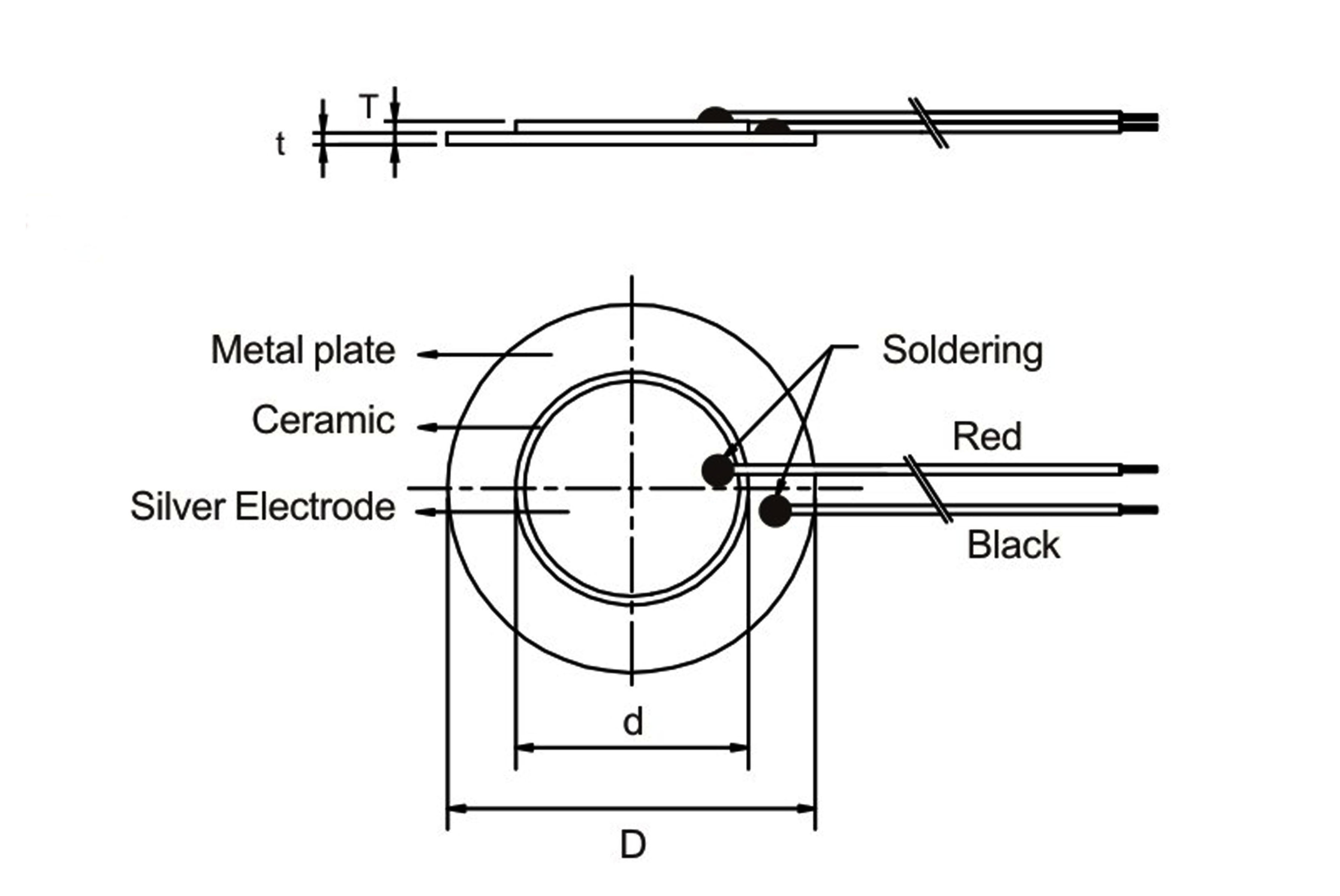 Piezoelectric Buzzer Circuit Diagram