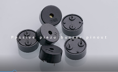 Passive piezo buzzers pinout